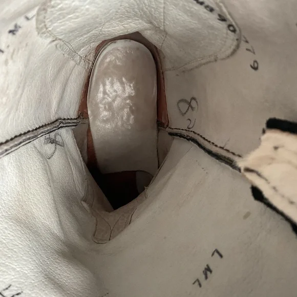 Vintage Larry Mahan Cow Hair Cowgirl Pony Boots 8 B - Picture 9 of 16